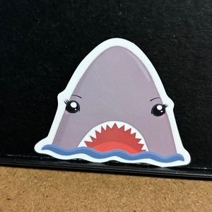 WATERLINE SHARK BITE STICKER